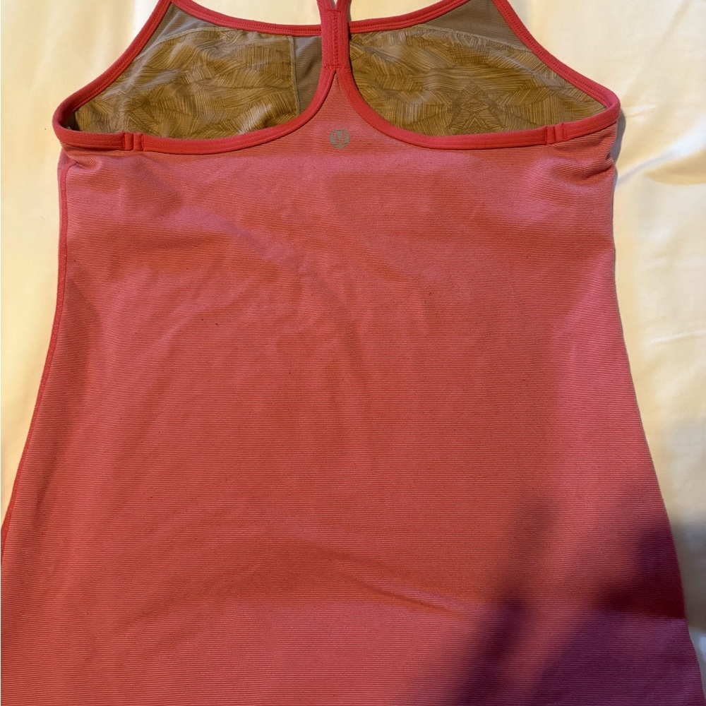 lululemon athletica Pink Tank Top